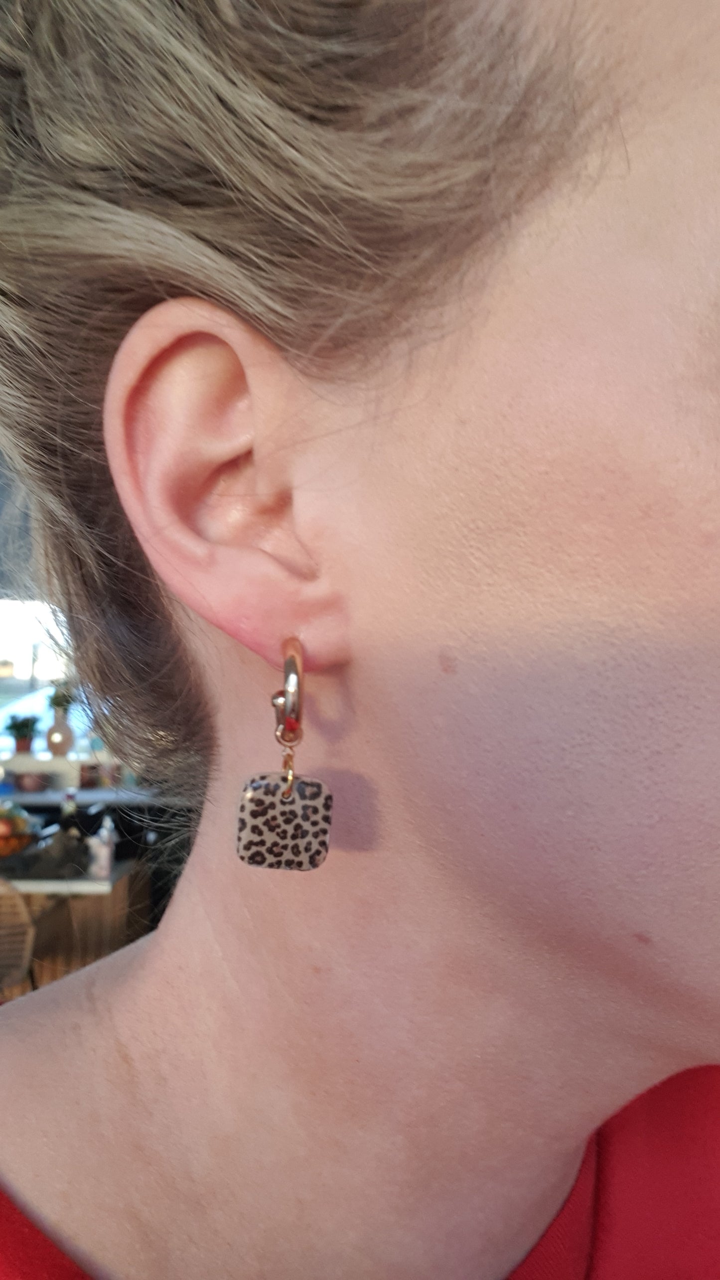 "Niamh love a bit of leopard print"